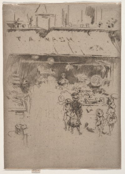 Frutería de Nash de James McNeill Whistler