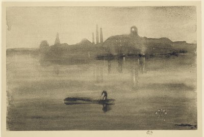 Nocturno de James Abbott McNeill Whistler