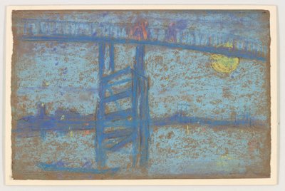 Nocturno: Puente de Battersea de James Abbott McNeill Whistler