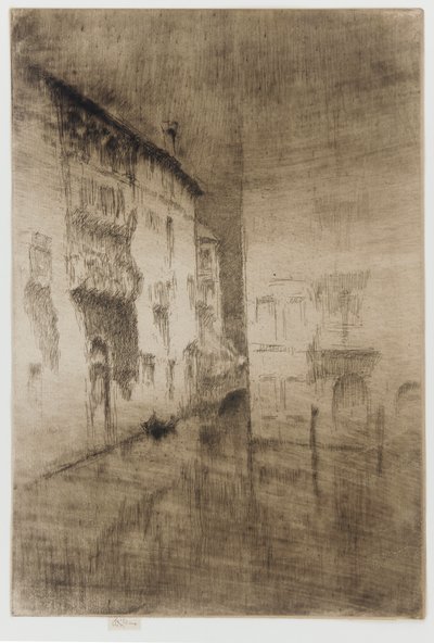Nocturno: Palacios de James Abbott McNeill Whistler