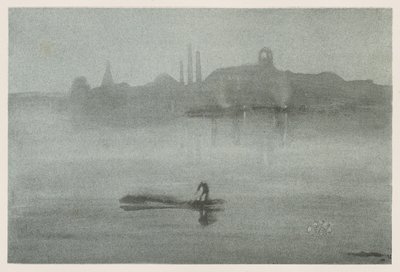 Nocturno: el río en Battersea de James McNeill Whistler
