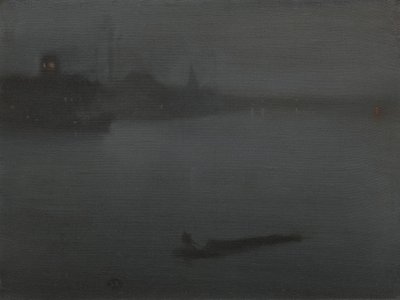 Nocturno en azul y plata de James Abbott McNeill Whistler