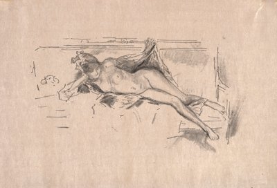 Nude Model Reclining de James McNeill Whistler