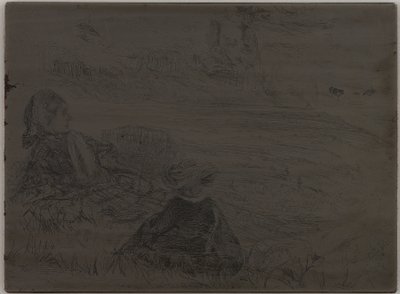 Niñera y niño de James Abbott McNeill Whistler