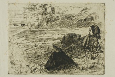 Niñera y niño de James Abbott McNeill Whistler