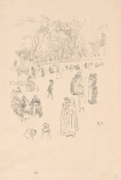 Niñeras: "Les Bonnes du Luxembourg" de James Abbott McNeill Whistler