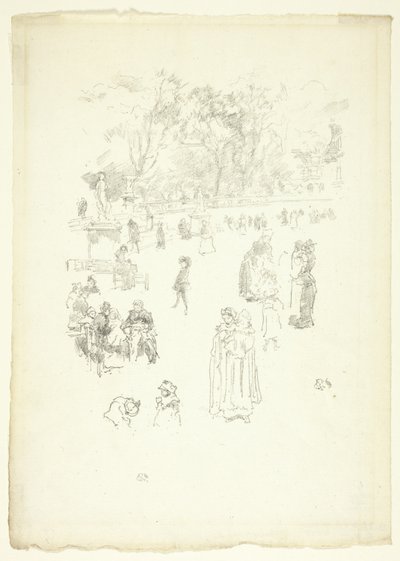 Niñeras: "Les Bonnes du Luxembourg" de James Abbott McNeill Whistler