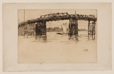 Puente viejo de Battersea de James Abbott McNeill Whistler