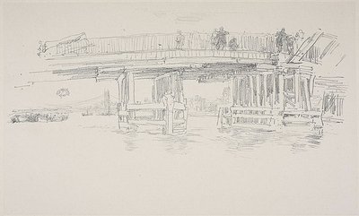 Viejo Puente de Battersea de James Abbott McNeill Whistler