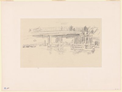 Antiguo puente de Battersea de James Abbott McNeill Whistler