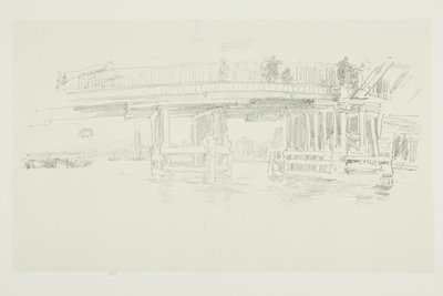 Antiguo puente de Battersea de James McNeill Whistler