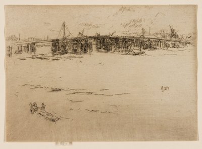 Puente Viejo de Battersea, No. 2 de James Abbott McNeill Whistler