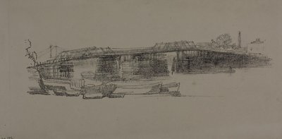Puente viejo de Battersea, No. 2 de James Abbott McNeill Whistler