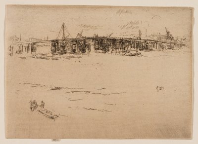 Puente Viejo de Battersea, No. 2 de James Abbott McNeill Whistler