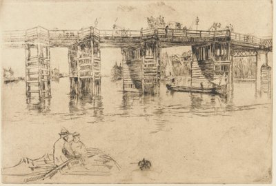 Viejo puente de Putney de James Abbott McNeill Whistler