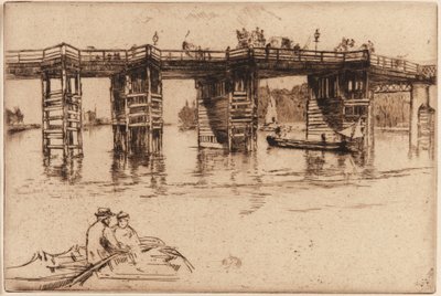 Viejo puente de Putney de James Abbott McNeill Whistler