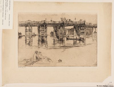 Viejo Puente de Putney de James Abbott McNeill Whistler