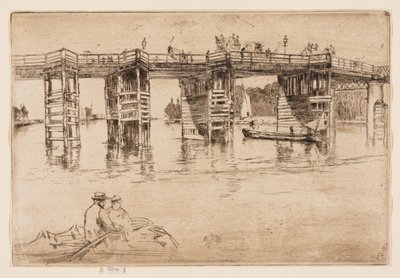 Viejo Puente de Putney de James Abbott McNeill Whistler