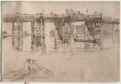 Viejo puente de Putney de James McNeill Whistler