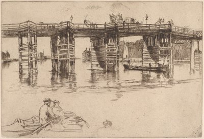 El antiguo puente de Putney de James McNeill Whistler