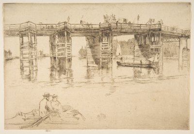 El viejo puente de Putney de James McNeill Whistler