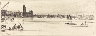 El Puente de Westminster Antiguo de James Abbott McNeill Whistler