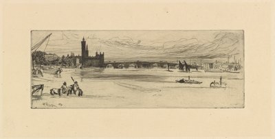 Viejo Puente de Westminster de James Abbott McNeill Whistler
