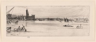 Viejo puente de Westminster de James Abbott McNeill Whistler