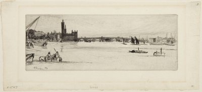 El antiguo puente de Westminster de James McNeill Whistler