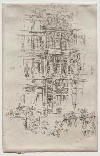 Palacios, Bruselas de James McNeill Whistler