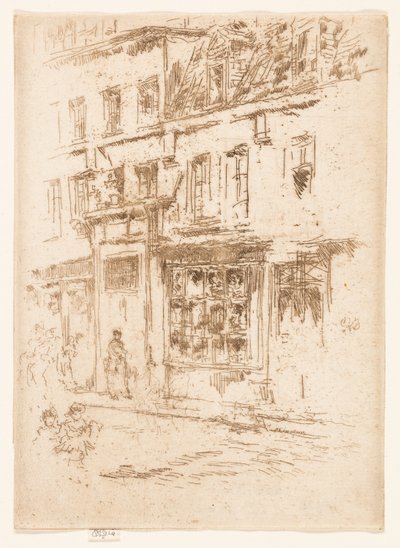Petite Rue au Beurre, Bruselas de James Abbott McNeill Whistler