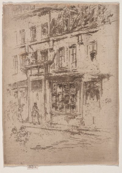 Petite Rue au Beurre, Bruselas de James McNeill Whistler