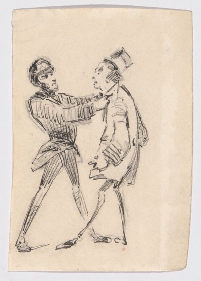 Policía y ciudadano de James Abbott McNeill Whistler