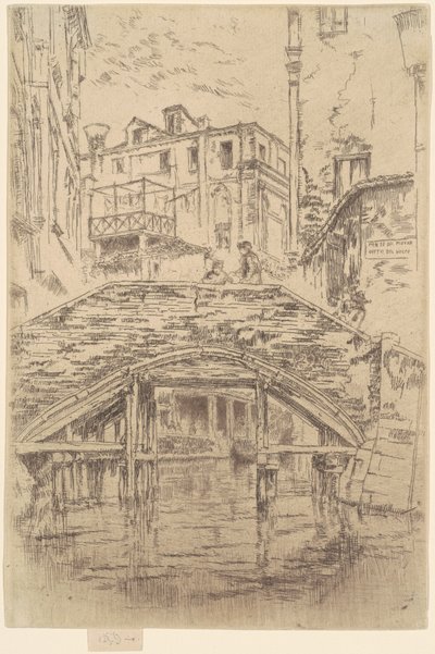 Puente del Piovan de James Abbott McNeill Whistler
