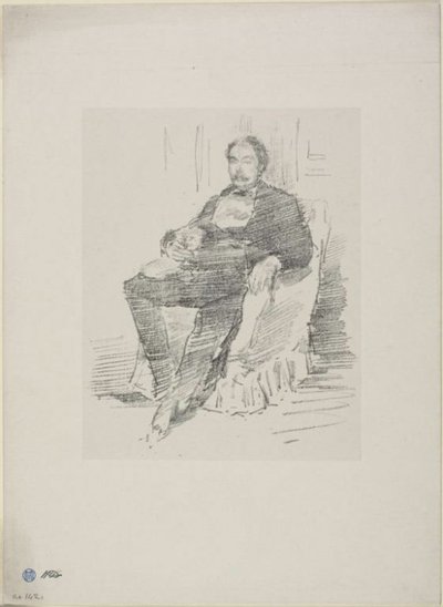 Retrato del Dr. Whistler, No. 2 de James Abbott McNeill Whistler