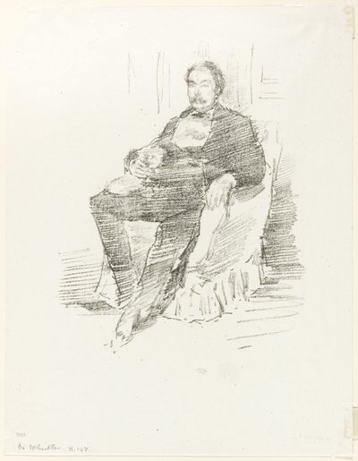 Retrato del Dr. Whistler, No. 2 de James Abbott McNeill Whistler