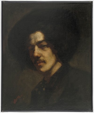 Retrato de Whistler con sombrero de James Abbott McNeill Whistler