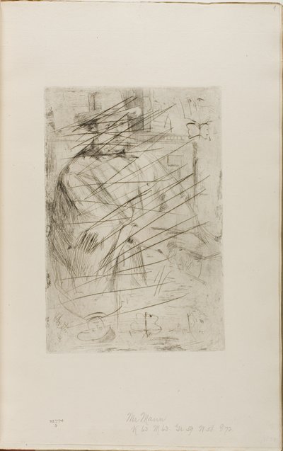 Retrato de un hombre de James Abbott McNeill Whistler