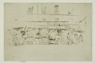 Quai de Montebello de James Abbott McNeill Whistler
