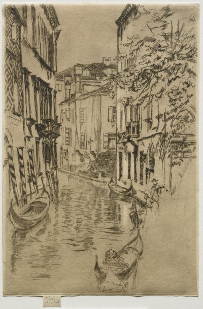 Canal tranquilo de James McNeill Whistler