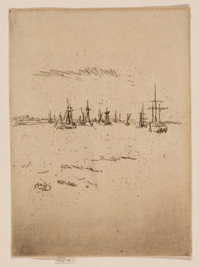 Regreso a Tilbury de James Abbott McNeill Whistler