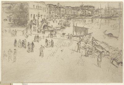 Riva, No.1 de James Abbott McNeill Whistler