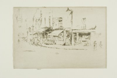 Rochester Row, Westminster de James Abbott McNeill Whistler