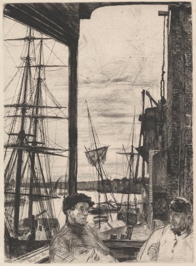 Rotherhithe K. 66 III de de James Abbott McNeill Whistler