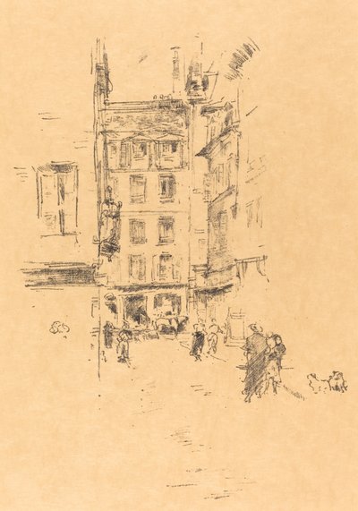 Rue Furstenburg de James Abbott McNeill Whistler