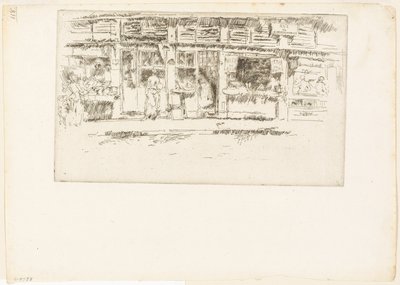 Rue de la Rochefoucault de James Abbott McNeill Whistler