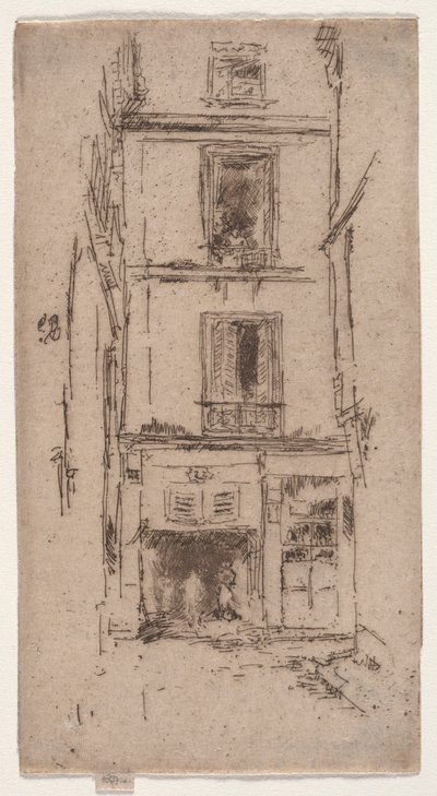 Rue des Bons Enfants, Tours de James McNeill Whistler