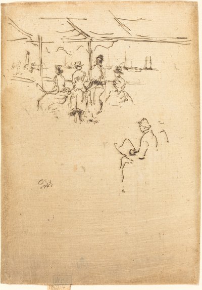 Muelle de Ryde de James Abbott McNeill Whistler
