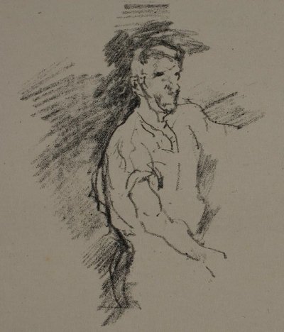Boceto de un herrero de James Abbott McNeill Whistler