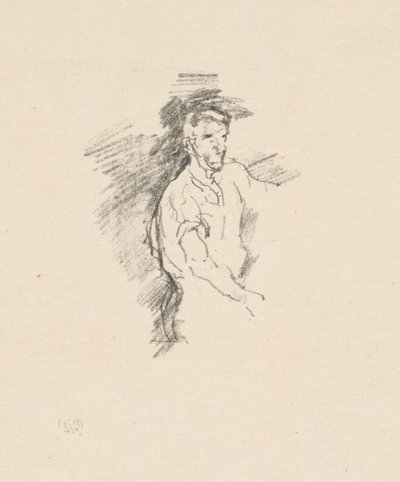 Boceto de un herrero de James Abbott McNeill Whistler